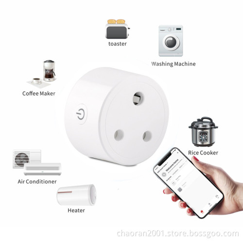 Indian South Africa Wifi Smart Socket Plug